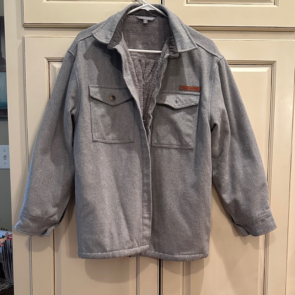 Simply Southern Gray Jean Jacket